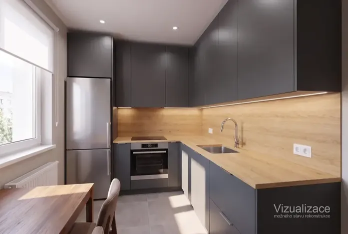 Prodej bytu 2+1, Uherský Brod, Větrná, 56 m2
