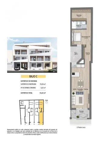Prodej bytu 2+kk, Torrevieja, Alicante, Španělsko, 71 m2