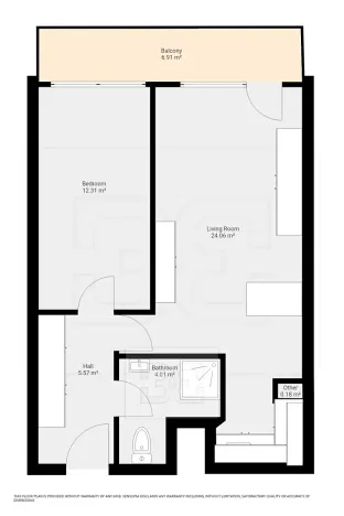 Pronájem bytu 2+kk, Praha - Hloubětín, Slévačská, 48 m2