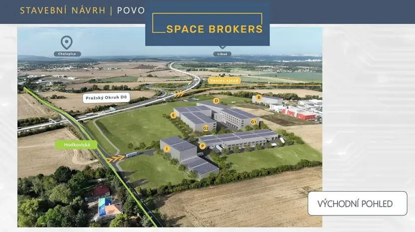 Prodej komerčního pozemku, Vestec, Hodkovická, 7264 m2