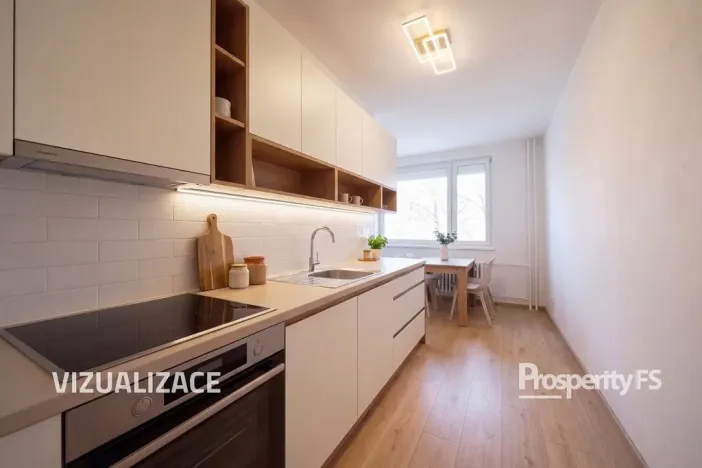 Prodej bytu 1+1, Ústí nad Labem - Severní Terasa, Zvonková, 42 m2