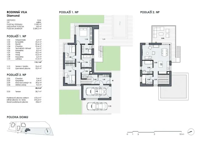 Prodej rodinného domu, Praha - Velká Chuchle, Novochuchelská, 174 m2