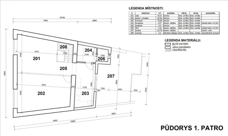 Prodej bytu 5+kk, Šlapanice, Brněnská, 154 m2