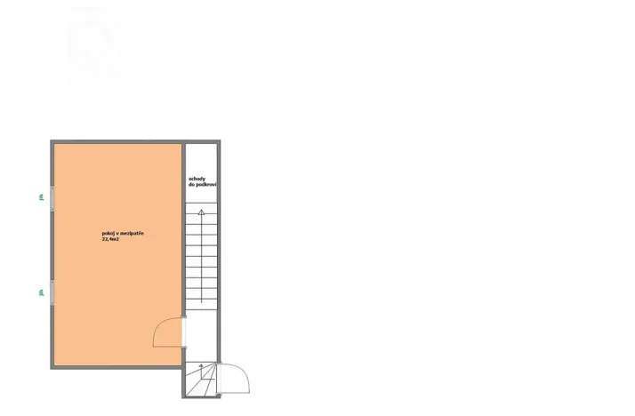 Pronájem rodinného domu, Pyšely, Na Návsi, 110 m2
