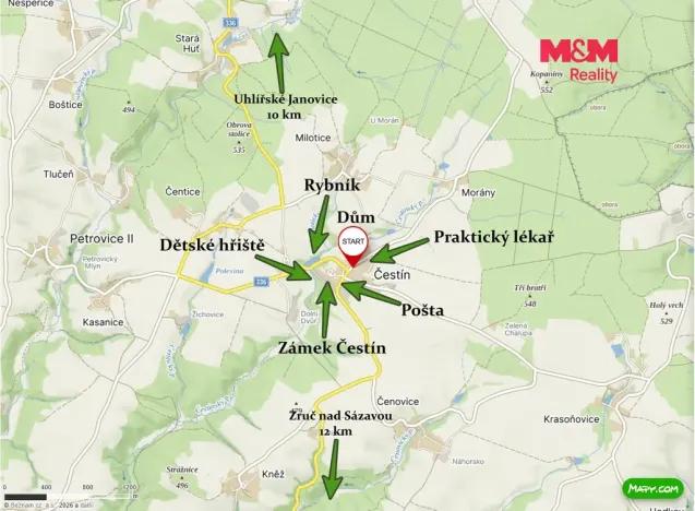 Prodej rodinného domu, Čestín, 80 m2