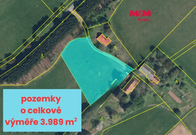 Prodej louky, Dobré, 3989 m2