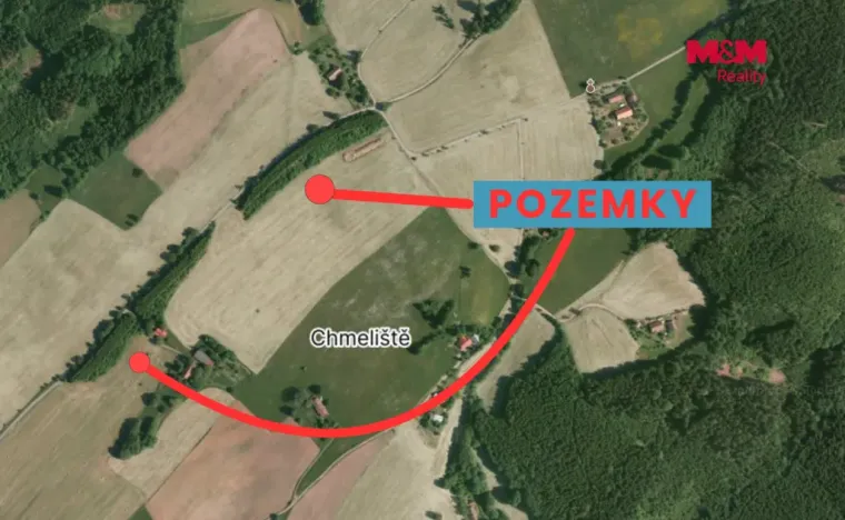 Prodej pole, Dobré - Chmeliště, 14761 m2