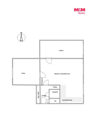 Pronájem bytu 3+kk, Moravské Budějovice, Myslbekova, 69 m2