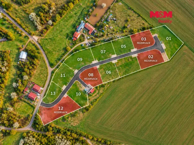 Prodej pozemku pro bydlení, Řehlovice, 1323 m2