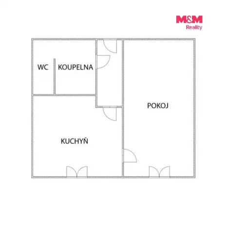 Prodej bytu 1+1, Litvínov - Horní Litvínov, Čapkova, 36 m2