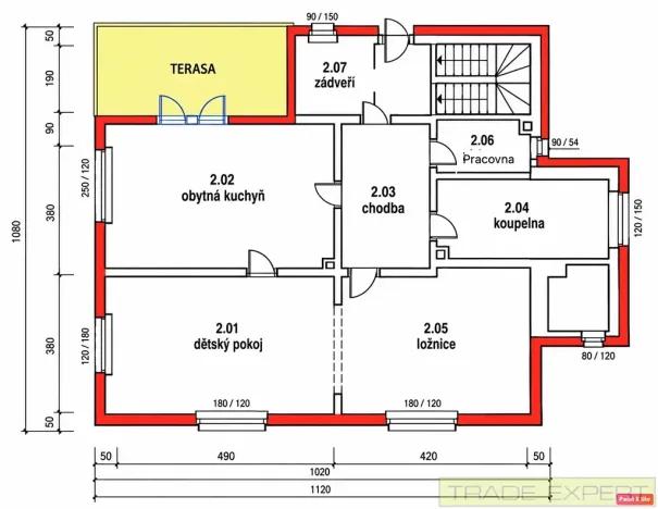 Prodej rodinného domu, Osov, 95 m2