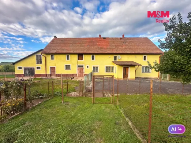 Prodej zemědělské usedlosti, Blšany - Malá Černoc, 215 m2