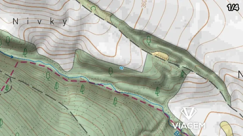 Prodej podílu lesa, Lukovany, 4460 m2