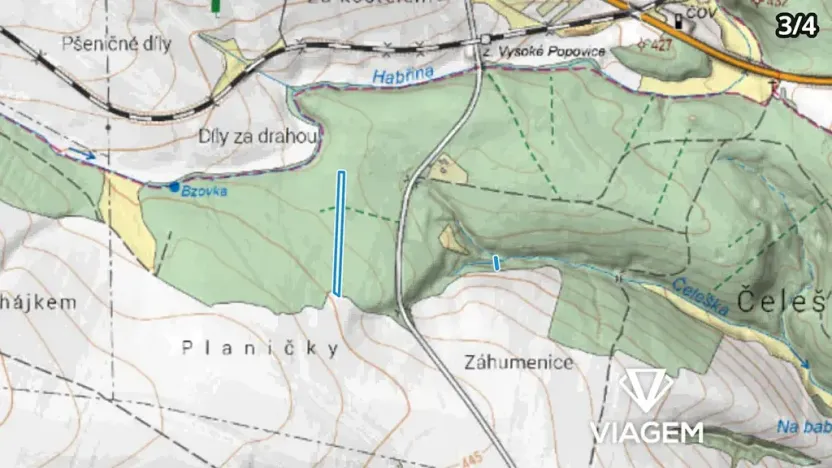 Prodej podílu lesa, Lukovany, 4460 m2