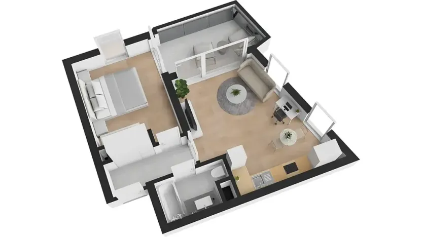 Prodej bytu 2+kk, Praha - Nusle, Pod Děkankou, 57 m2