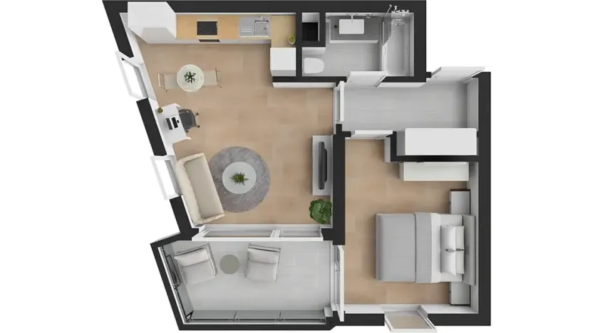 Prodej bytu 2+kk, Praha - Nusle, Pod Děkankou, 57 m2