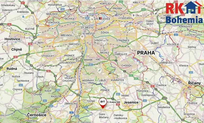 Prodej bytu 3+kk, Dolní Břežany, 5. Května, 84 m2