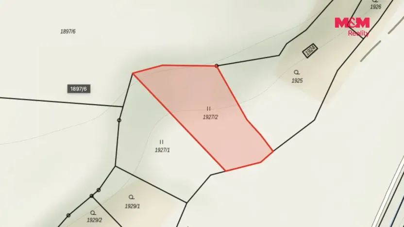 Prodej pozemku pro bydlení, Rájec-Jestřebí - Rájec, 1267 m2