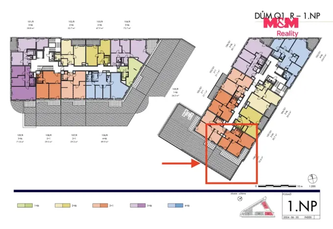 Prodej bytu 2+1, Praha - Hlubočepy, Gollové, 55 m2