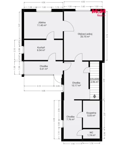 Prodej rodinného domu, Mělník, Řípská, 123 m2