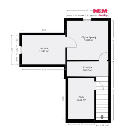 Prodej rodinného domu, Mělník, Řípská, 123 m2