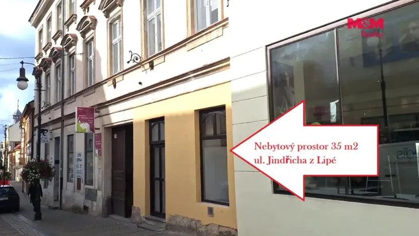 Pronájem obchodního prostoru, Česká Lípa, Jindřicha z Lipé, 35 m2