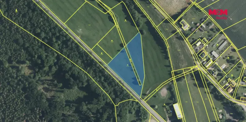 Prodej louky, Domousnice, 5324 m2