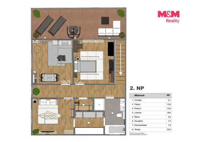 Prodej rodinného domu, Kamenice - Všedobrovice, Ringhofferova, 135 m2