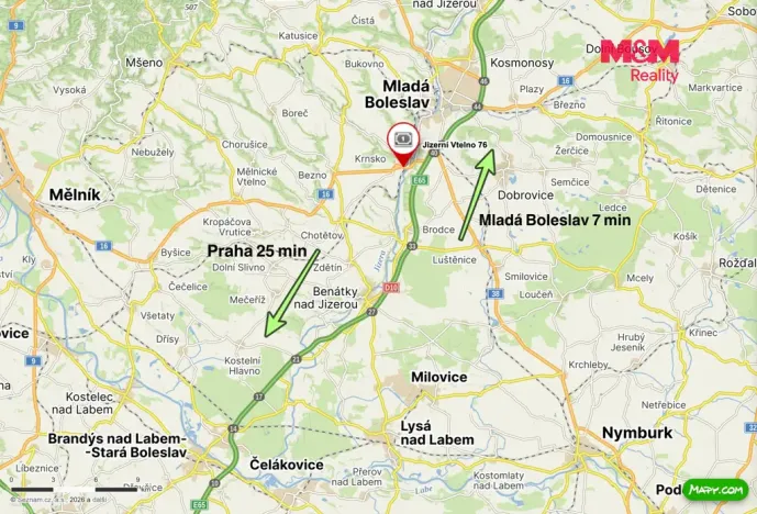 Prodej rodinného domu, Jizerní Vtelno, 35 m2