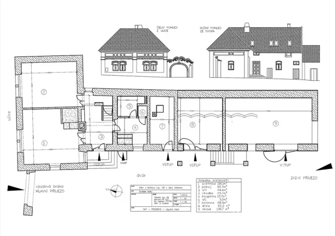 Prodej rodinného domu, Velenka, 414 m2