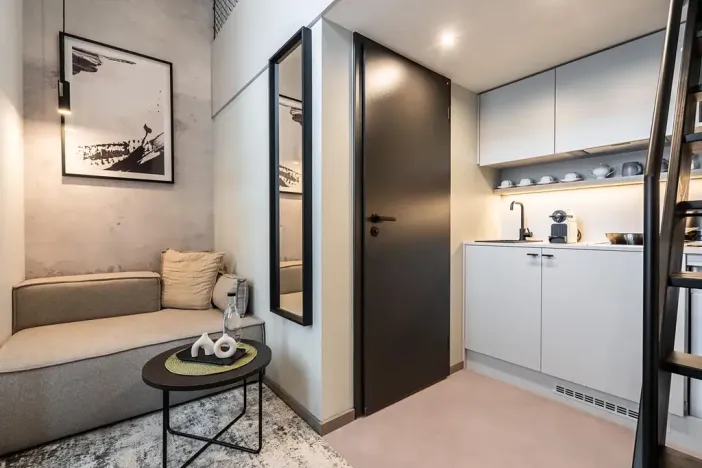 Prodej bytu 1+kk, Praha - Karlín, Prvního pluku, 18 m2