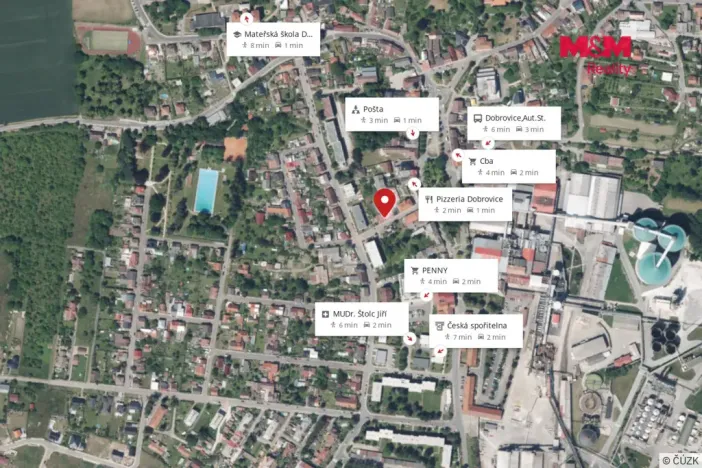 Prodej bytu 3+kk, Dobrovice, Fučíkova, 93 m2