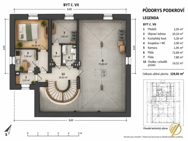 Prodej činžovního domu, Mladá Boleslav, Tovačovského, 360 m2