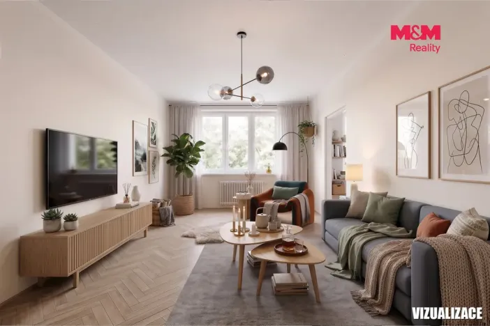 Prodej bytu 3+1, Velké Hamry, 76 m2