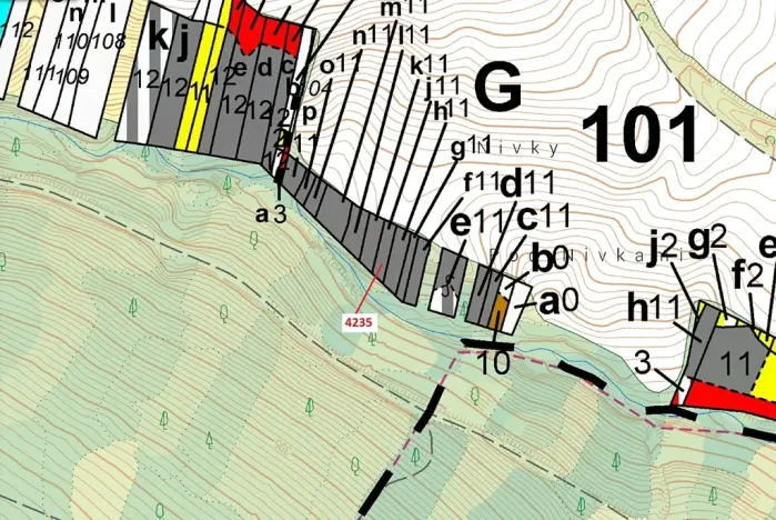 Dražba lesa, Lukovany, 486 m2
