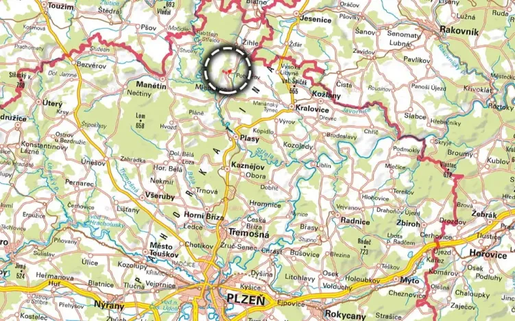 Prodej pole, Mladotice, 6117 m2