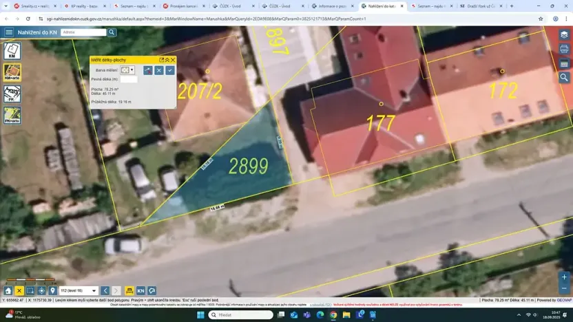 Prodej pozemku pro bydlení, Blížkovice, 77 m2