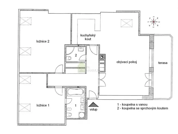 Prodej bytu 3+kk, Praha - Podolí, Levá, 137 m2