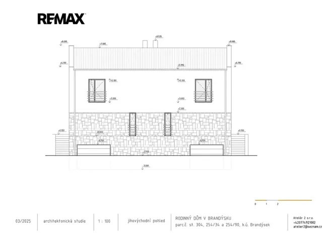 Prodej pozemku pro bydlení, Brandýsek, Ve višňovce, 1735 m2