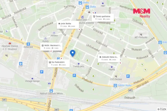 Prodej bytu 2+1, Praha - Strašnice, Jevanská, 68 m2