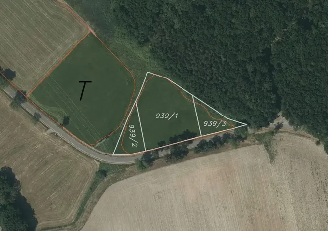 Prodej pole, Vodňany - Újezd, 6021 m2