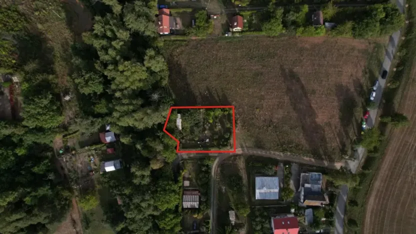 Prodej zahrady, Plumlov, 651 m2