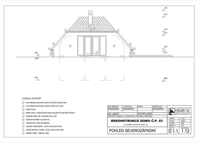 Prodej rodinného domu, Zahrádky, 47 m2