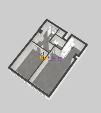 Prodej bytu 2+kk, Praha - Chodov, Konstantinova, 43 m2