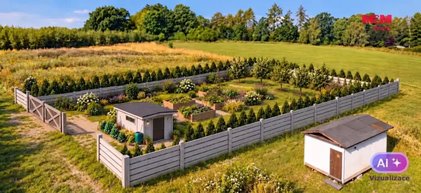 Prodej zahrady, Velké Popovice, Masarykova, 800 m2