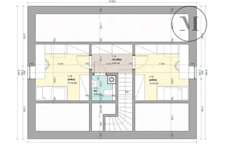 Prodej rodinného domu, Staré Hodějovice, K Šemberku, 103 m2