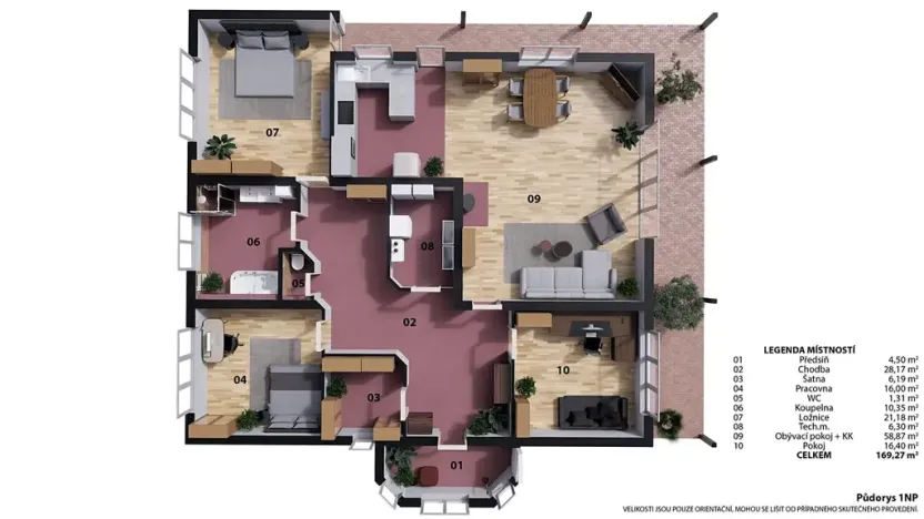 Prodej rodinného domu, Hoštice, 168 m2