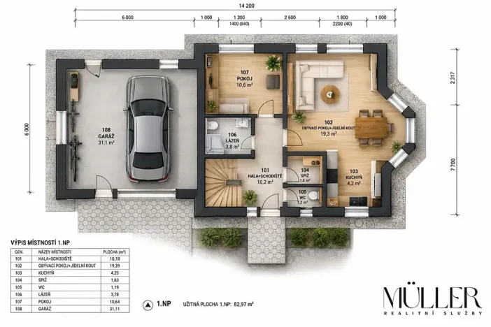 Prodej rodinného domu, České Meziříčí, V Poli, 158 m2
