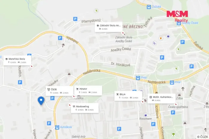 Prodej bytu 1+kk, Ústí nad Labem - Krásné Březno, V Oblouku, 31 m2