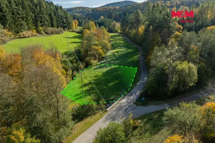 Prodej komerčního pozemku, Zděchov, 970 m2